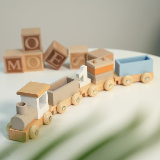 Why Wooden Toy Train Sets Are a Classic Gift Choice in the UAE - Cuddle Bloom